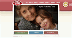 Desktop Screenshot of hearttohearthospice.com